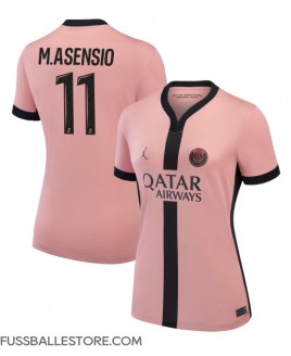 Günstige Paris Saint-Germain Marco Asensio #11 3rd trikot Damen 2024-25 Kurzarm